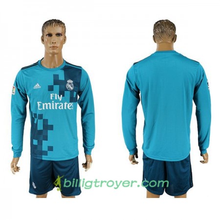 Billige Fotballdrakter Real Madrid Tredjedraktsett 2017/18 Langermet